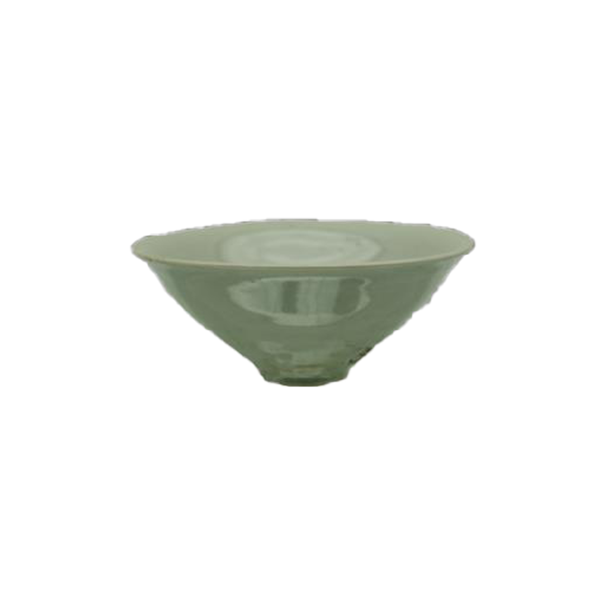青釉斗笠碗