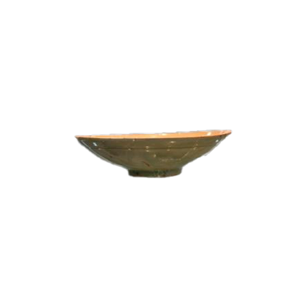 青釉内出筋碗