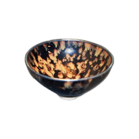 玳瑁釉茶碗