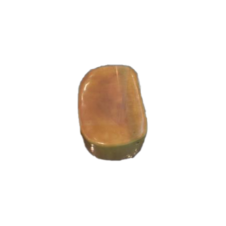 黄釉腰形枕