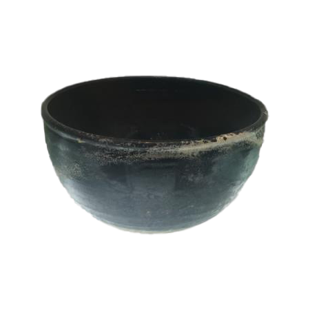 黑釉钵
